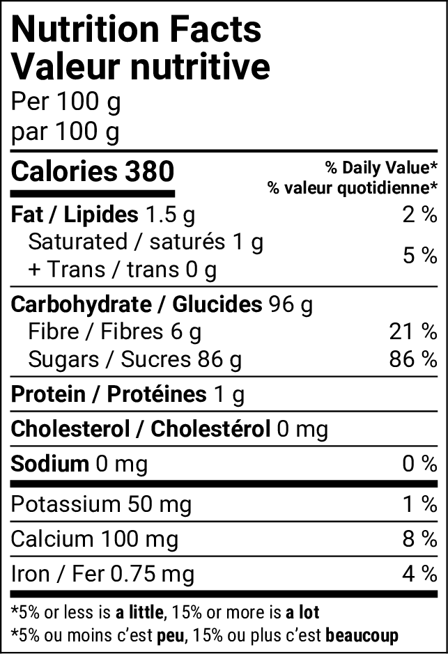 Nutritional Facts [8796644] 187543_NF.png