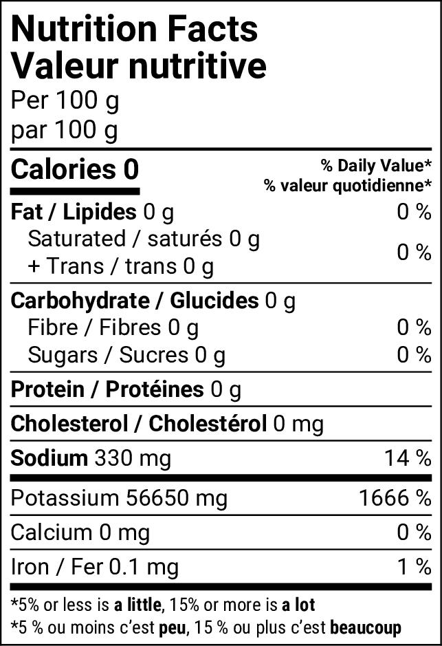 Nutritional Facts [8827000] 152065_NF.jpg