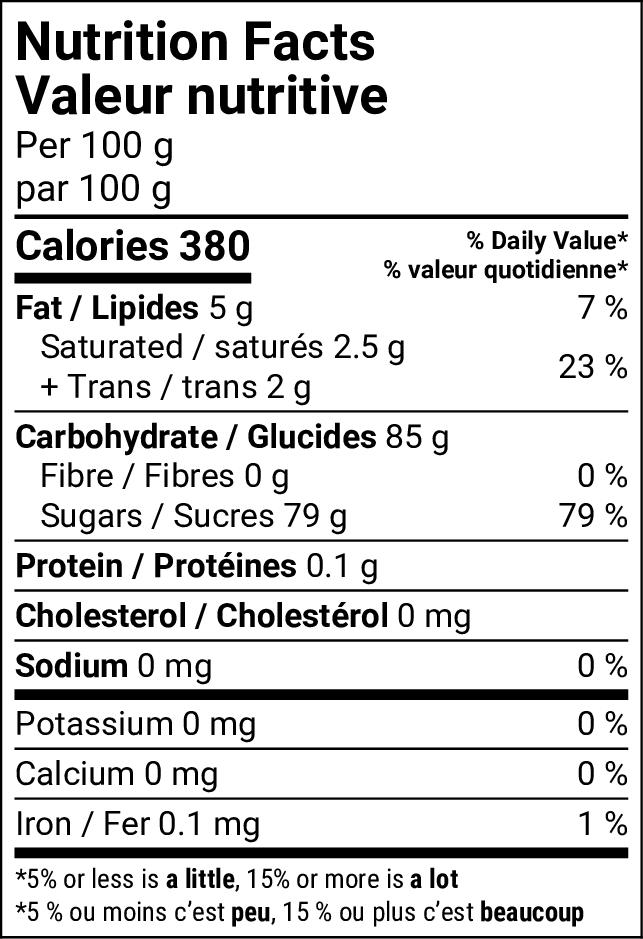Nutritional Facts [8863449] 152567_NF.jpg