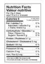 Nutritional Facts [8887082] 105319_NF.jpg