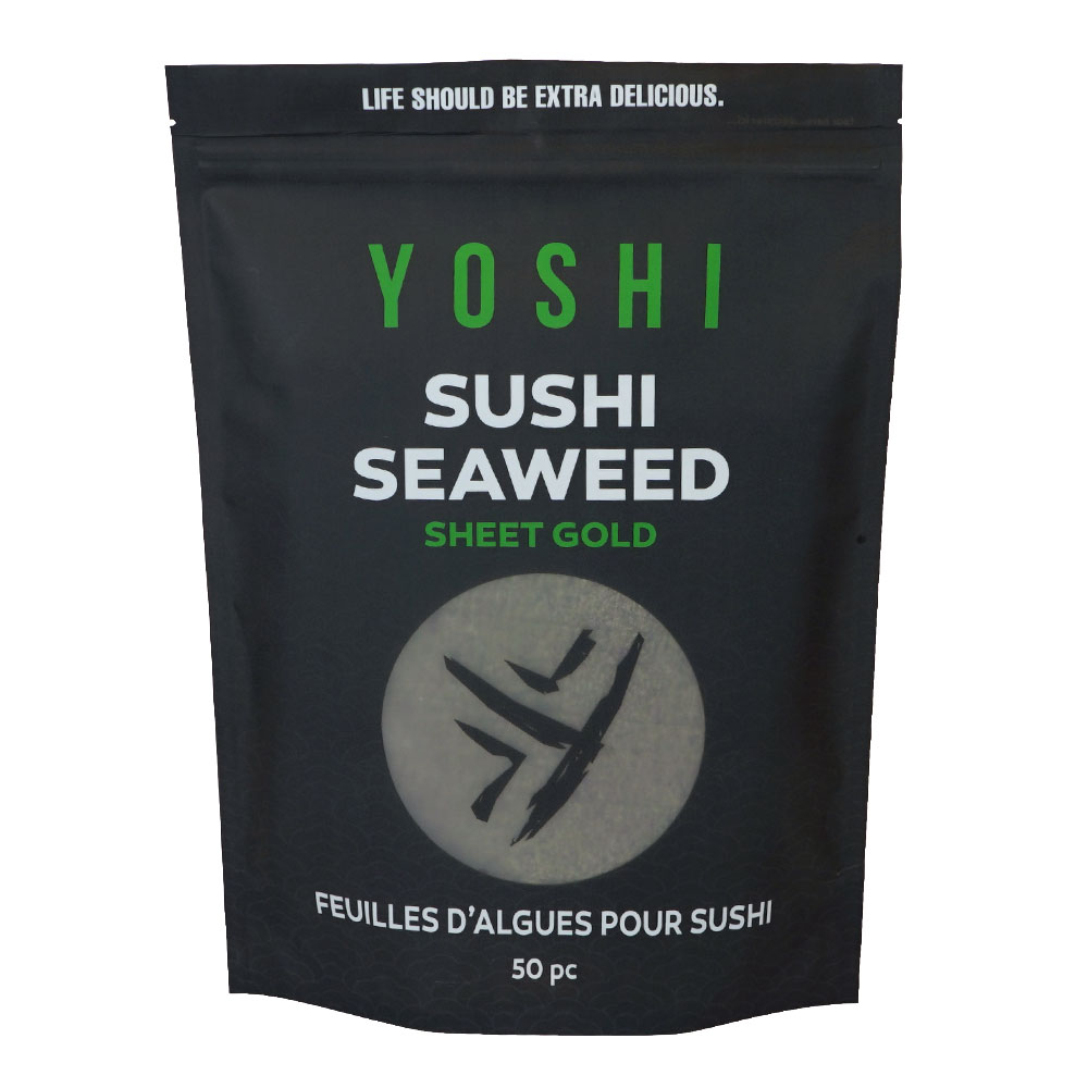 Sushi Seaweed Sheet Gold 50 pc YOSHI