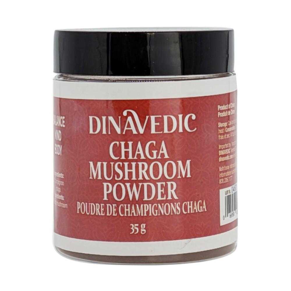 Champignon Chaga en Poudre 35 g Dinavedic