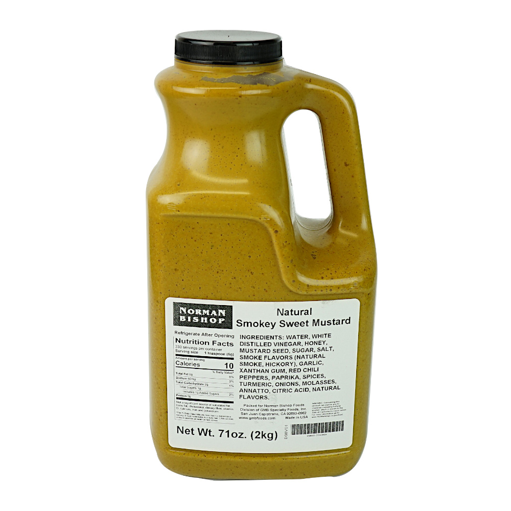 Moutarde Douce Fumée 71 oz Norman Bishop