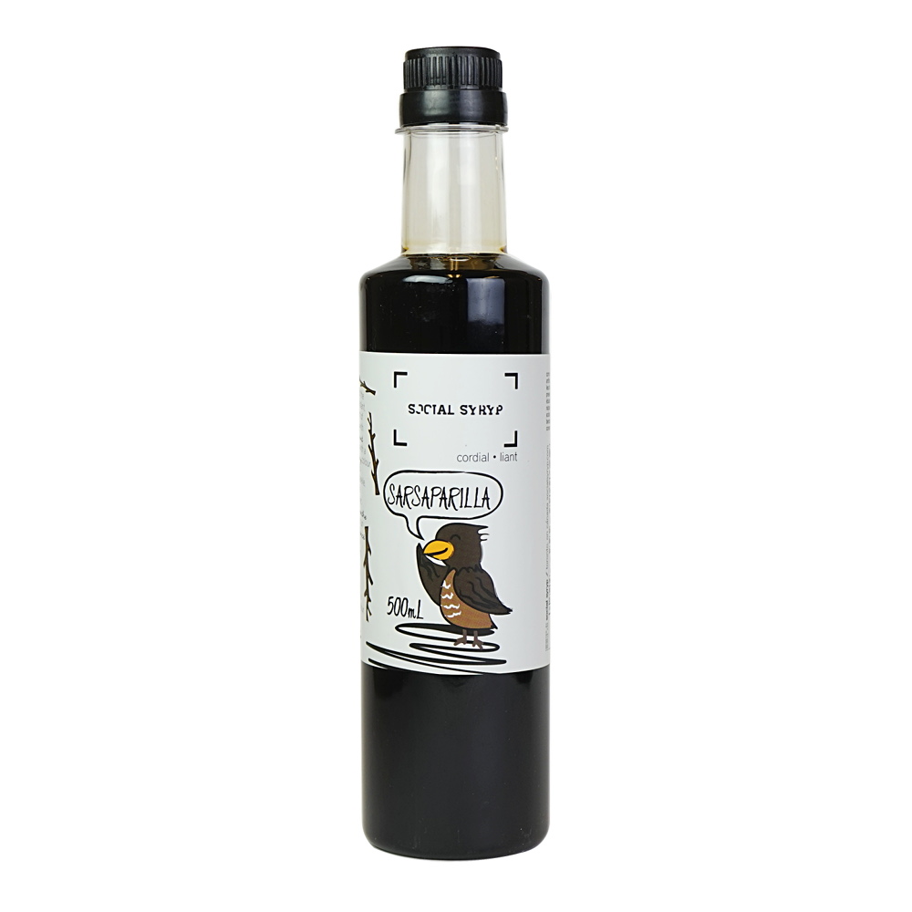 Sarsaparilla Cordial Syrup 500 ml - Social Syryp