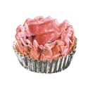 Beetroot Basket Cups 4cm 120 pc La Rose Noire