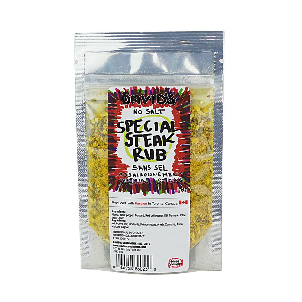 Special Steak Rub- 1 oz - Davids