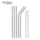 Straw Stainless Steel Assorted Set 6 pc - Artigee