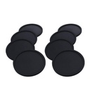 Coaster Silicone Black 8 pc - Artigee