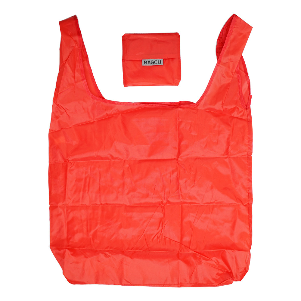 Shopping Bag Foldable- Red - Artigee