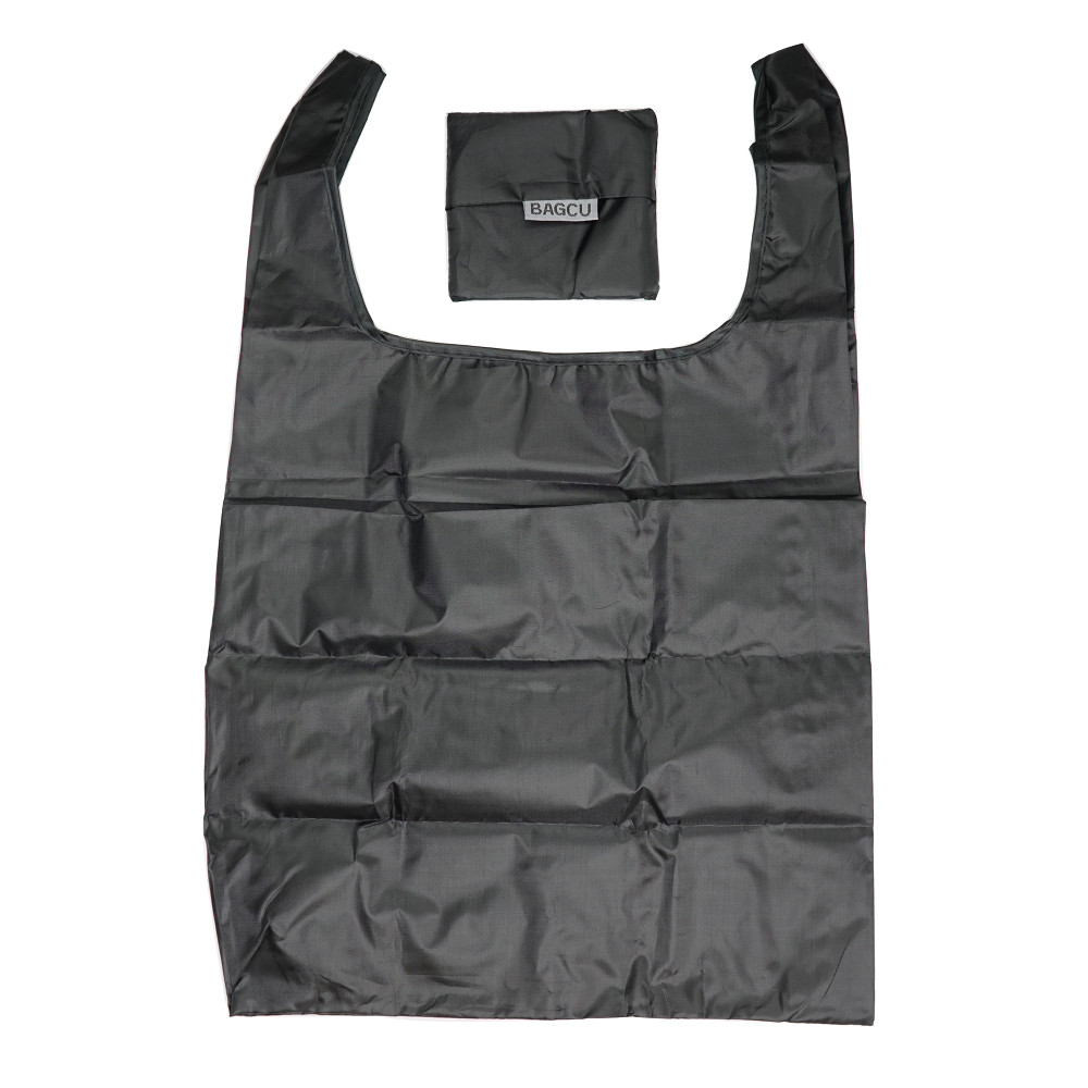 Shopping Bag Foldable Black - Artigee