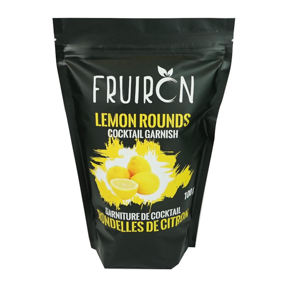 Rondelles de citron Cocktail Garnis 100 g Fruiron