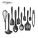 Utensil Silicone 10 Piece Black Set - Artigee
