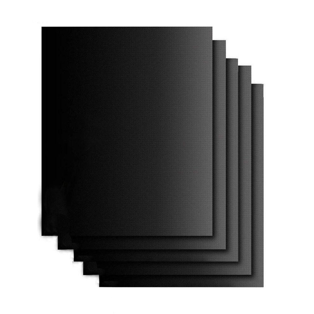 Grill Mat Black 40 x 33cm 5 pc - Artigee