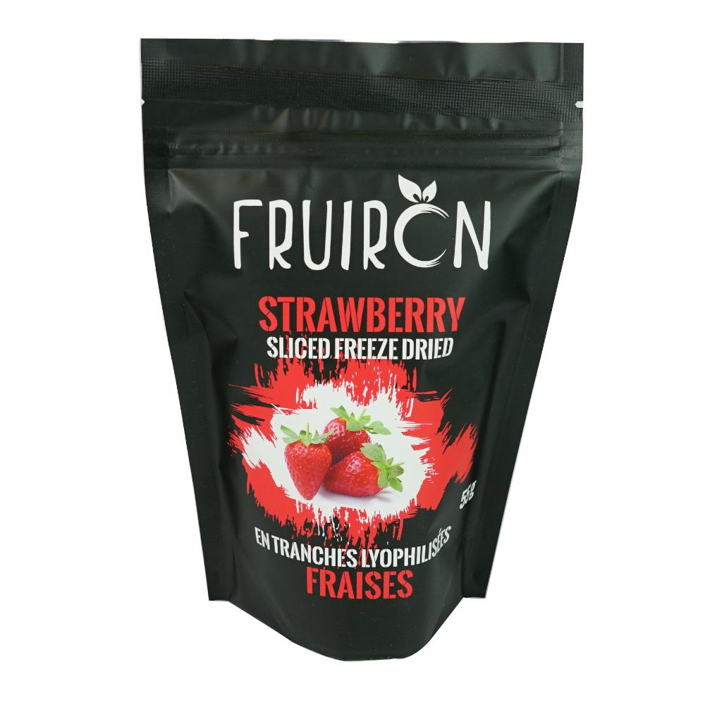 Strawberry Sliced Freeze Dried 55 g Fruiron