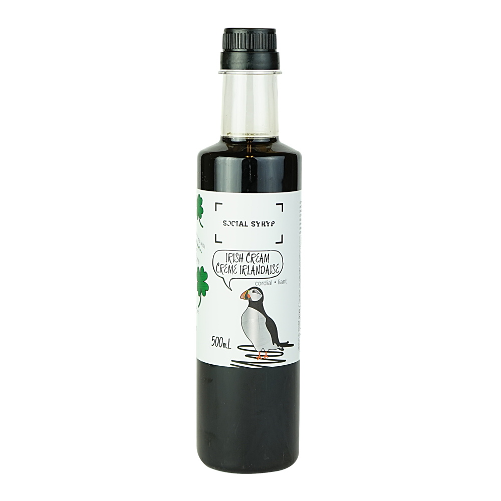 Irish Cream Cordial Syrup 500 ml - Social Syryp