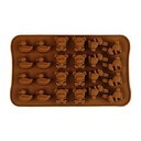 Bear and Duck and Bunny Silicone Mold- 1 pc - Artigee