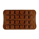 Flower and Heart and Gift Silicone Mold- 1 ct - Artigee