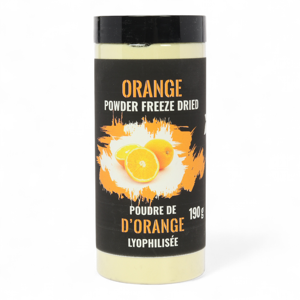 Orange Powder Freeze Dried. 190 g Fruiron