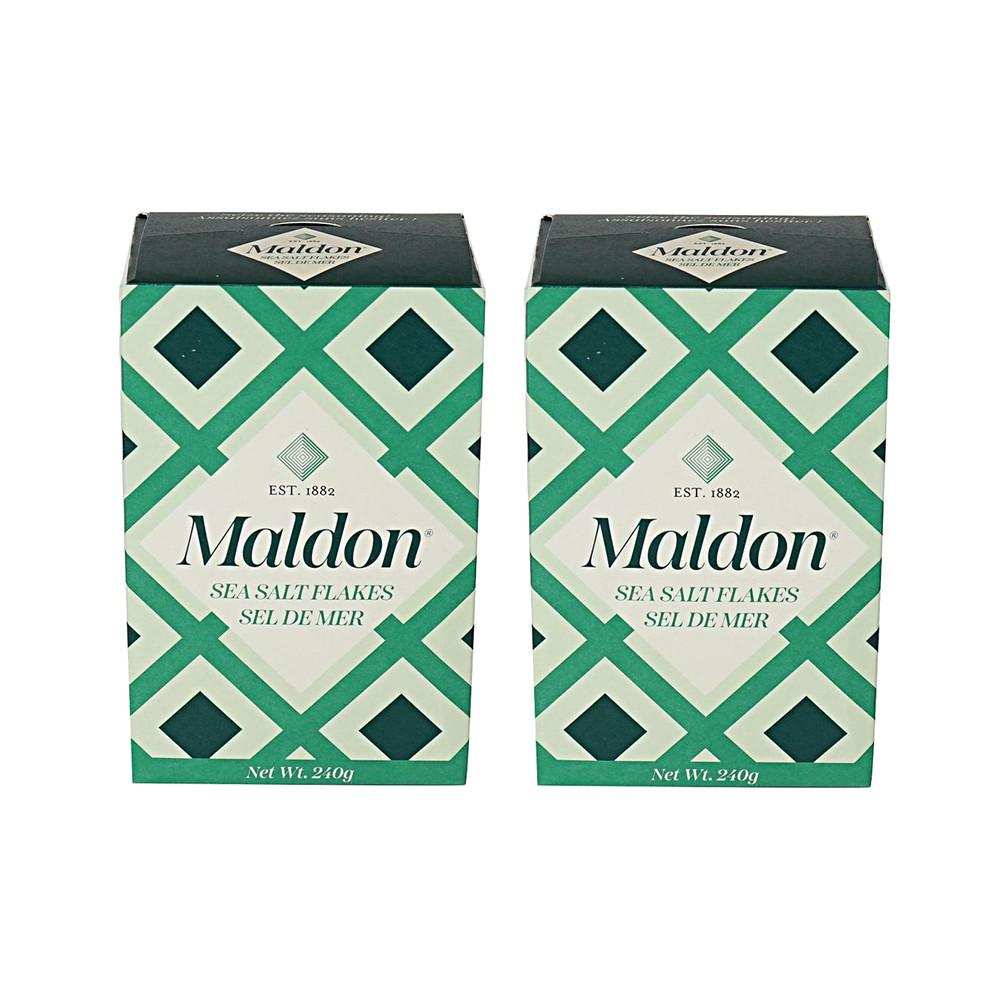 Sea Salt Flakes UK 2 x 240 g Maldon