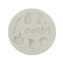Silicone Mold Halloween 7 Cavity- 1 ct - Artigee