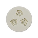 Silicone Mold Blossom 3 Cavity- 1 ct - Artigee