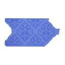 Silicone Mold Damask Onlay- 1 ct - Artigee
