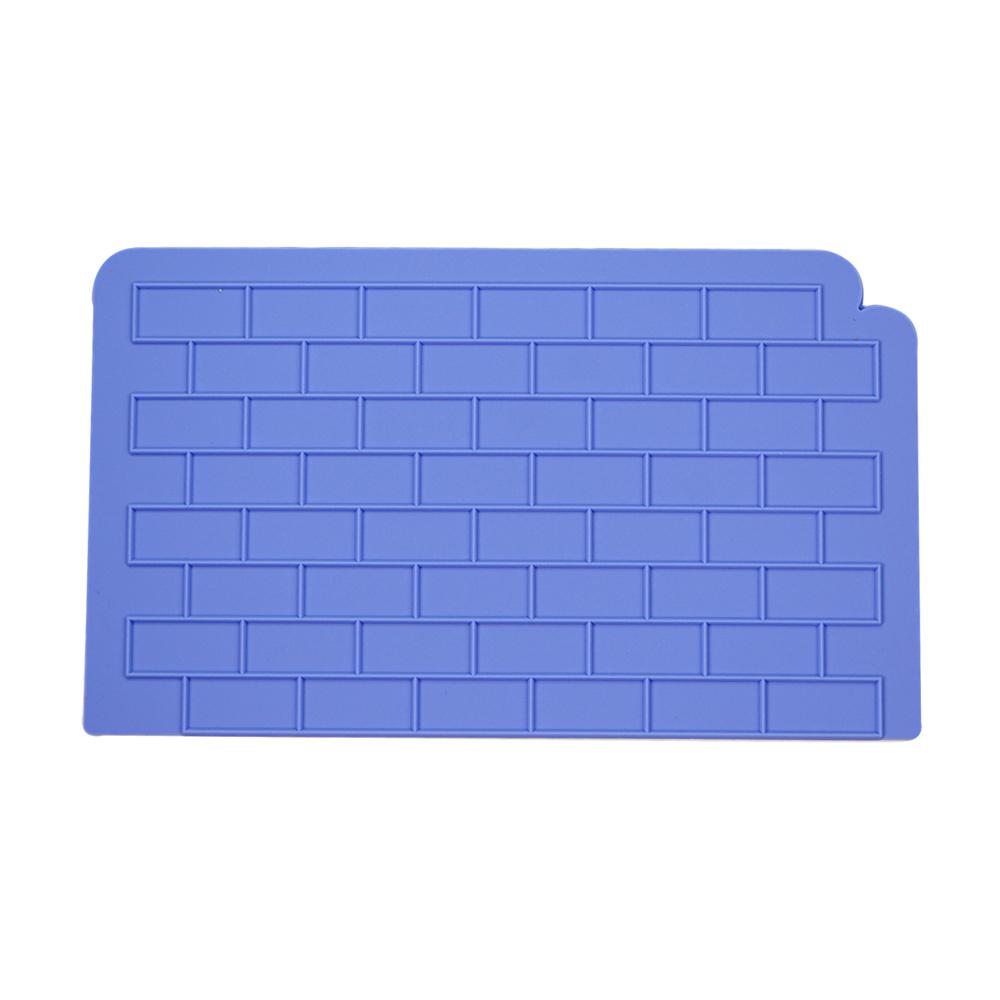 Onlay de mur de brique de moule de silicone- 1 ct Artigee