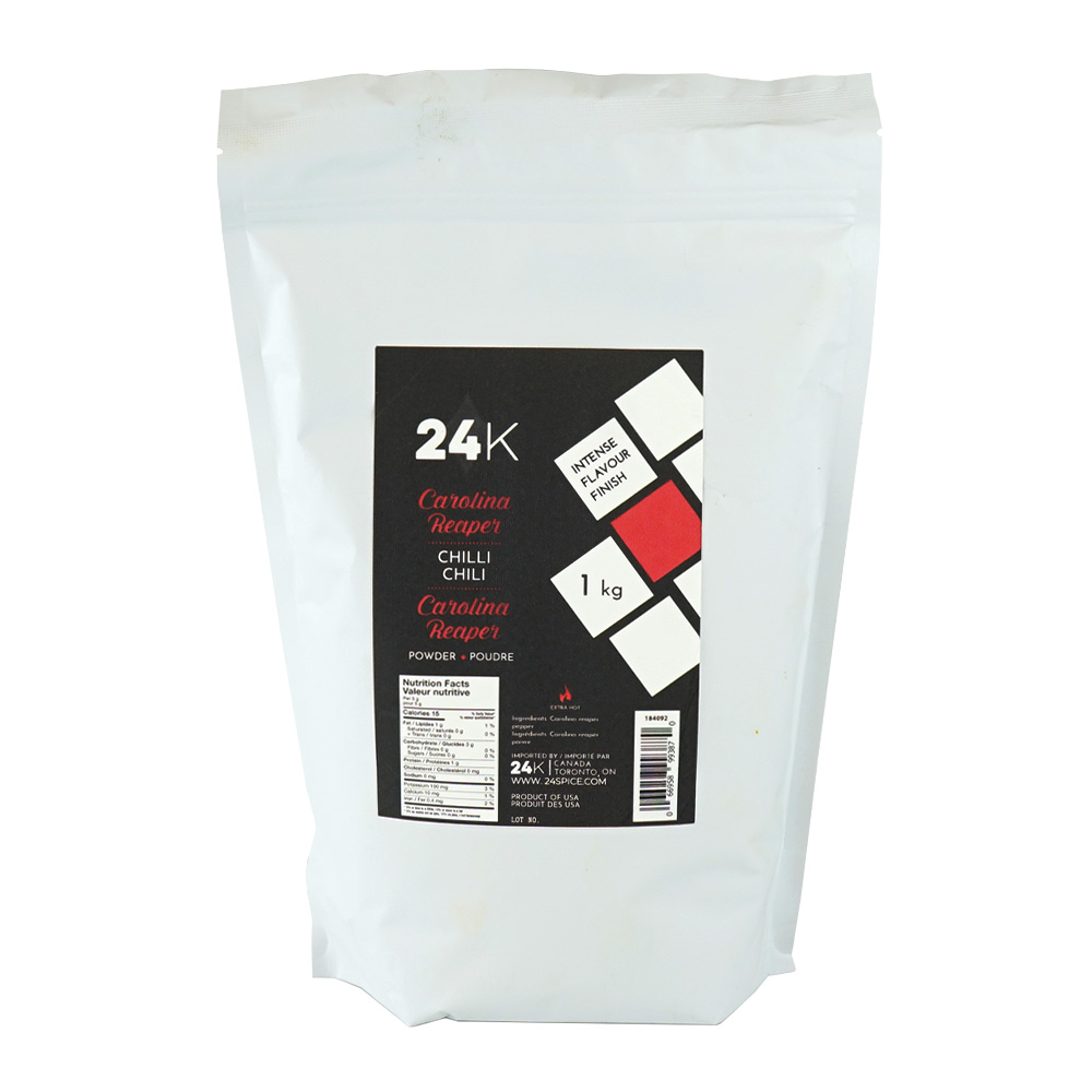 Poudre de piment Carolina Reaper; 1 kg 24K