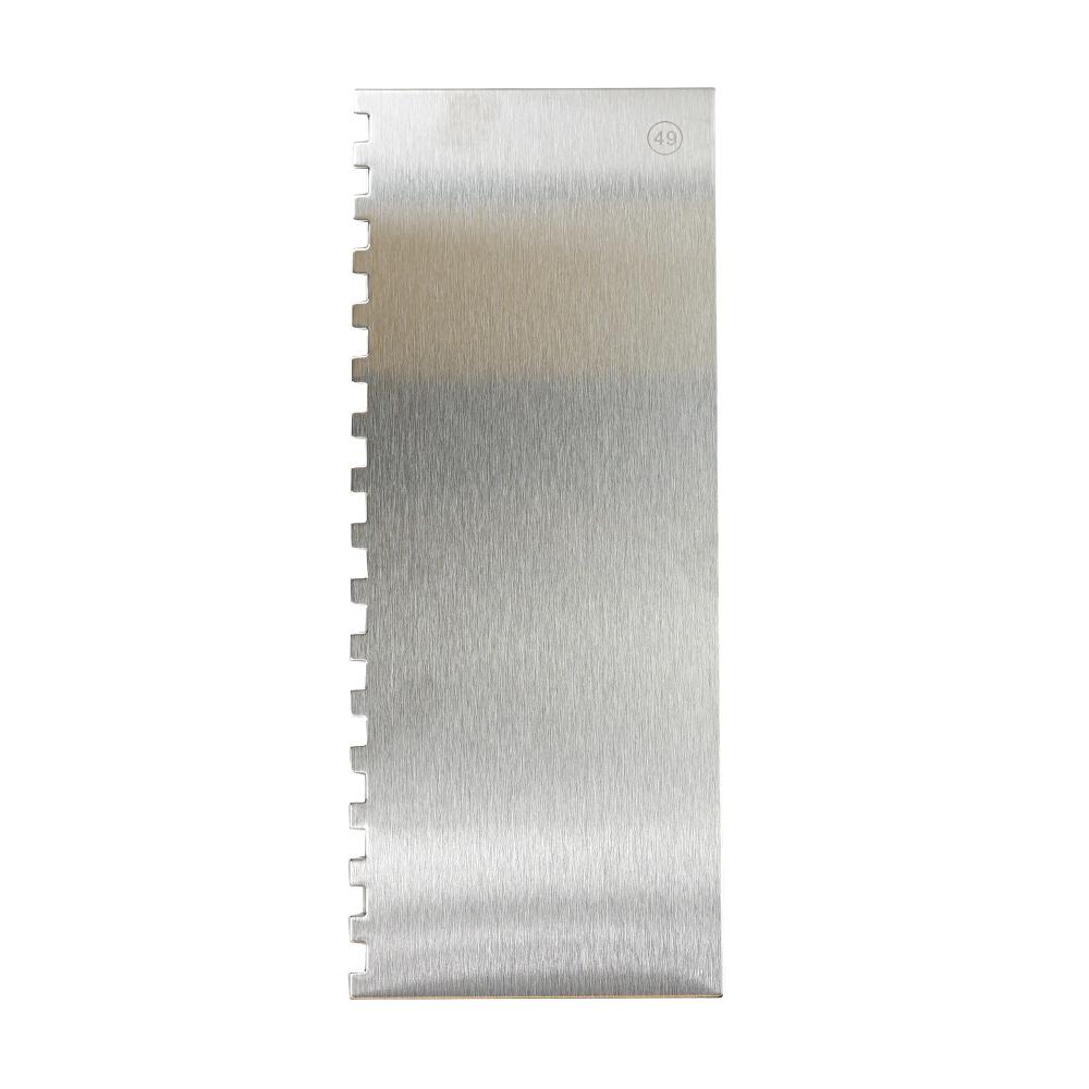 Stripe Edge Cake Scraper- Large 1 ct - Artigee