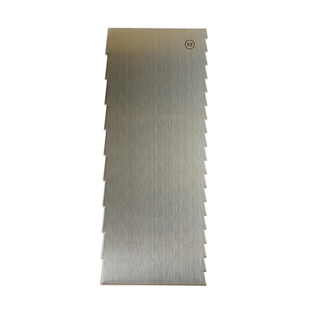 Jagged Double Edge Cake Scraper- 1 ct - Artigee