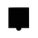 Square Mini Cake Base Board Black 72x72mm 100 pc - Artigee