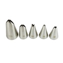 Piping Nozzles- Leaves Set 5pc - Artigee