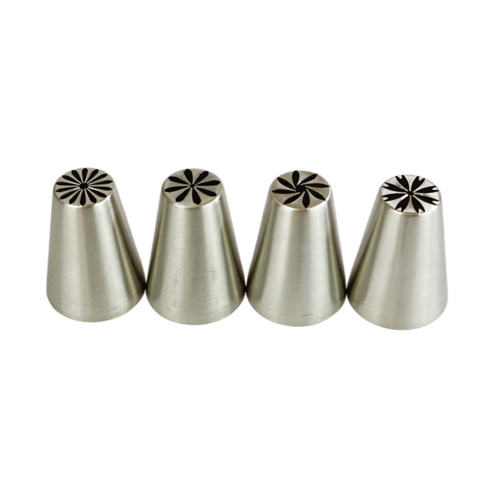 Piping Nozzles- Russian Set 4pc - Artigee
