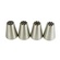Piping Nozzles- Russian Set 4pc - Artigee