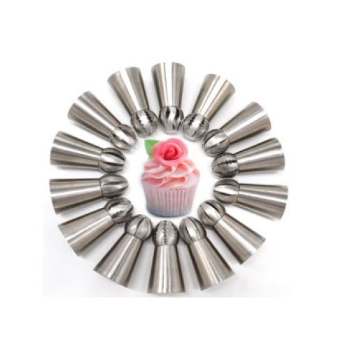Piping Nozzles- Sphere 14pc Set - Artigee