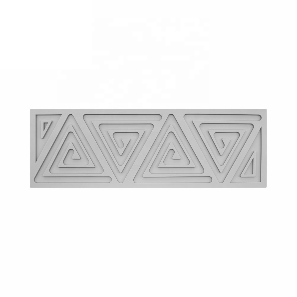 Silicone Mold Triangle Spiral 4 Cavity- 1 ct - Artigee