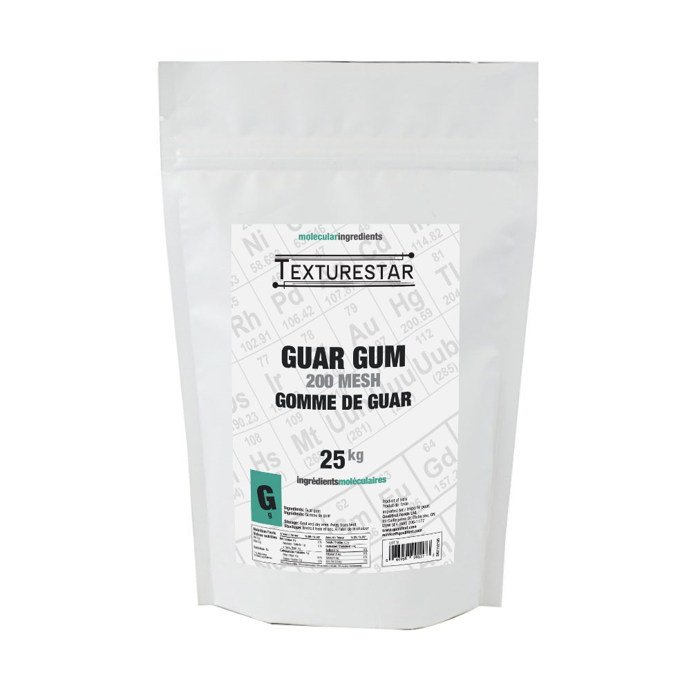 Gomme Guar 200 Mesh 25 kg Texturestar