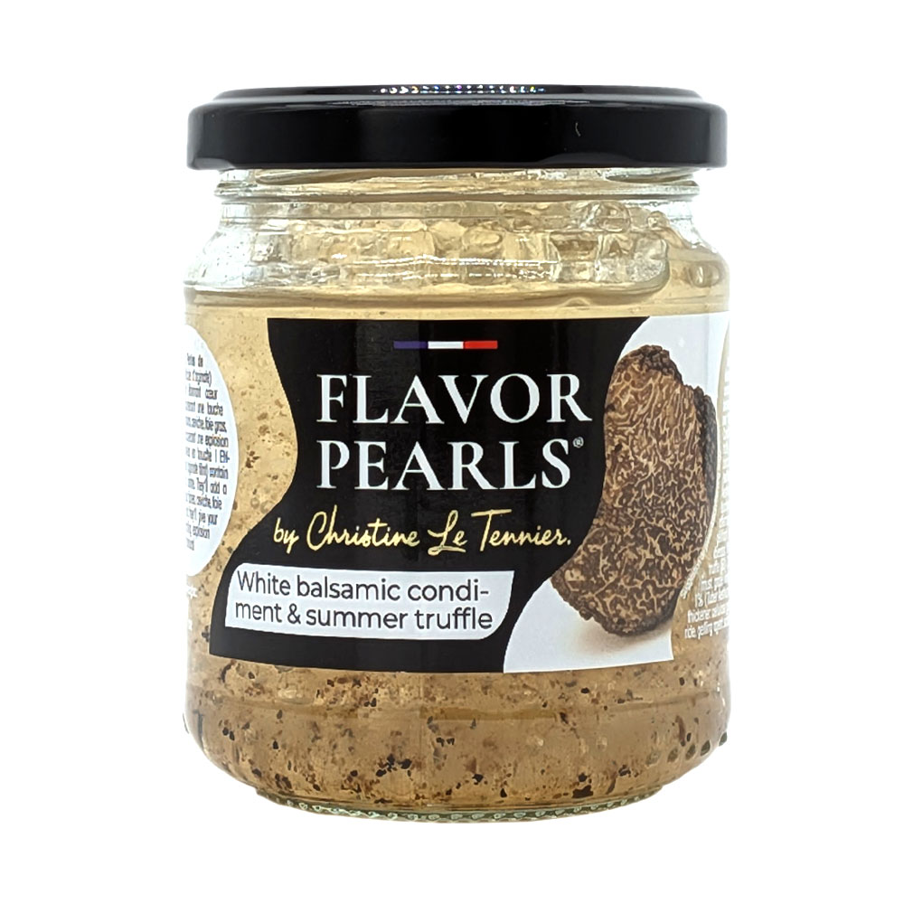Flavour Pearls Black Truffle with White Balsamic 200 g Christine Tennier