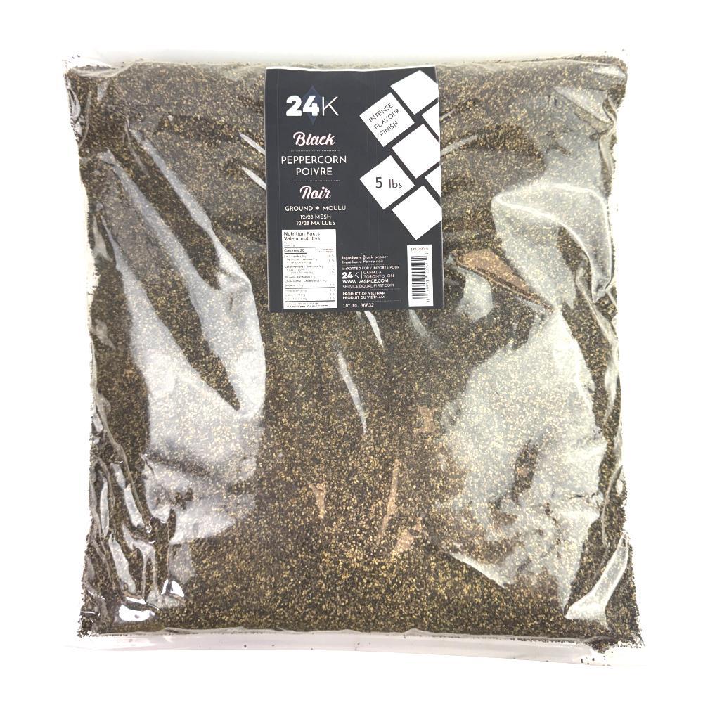 Pepper Black Ground 12/28 Mesh 5 lbs 24K