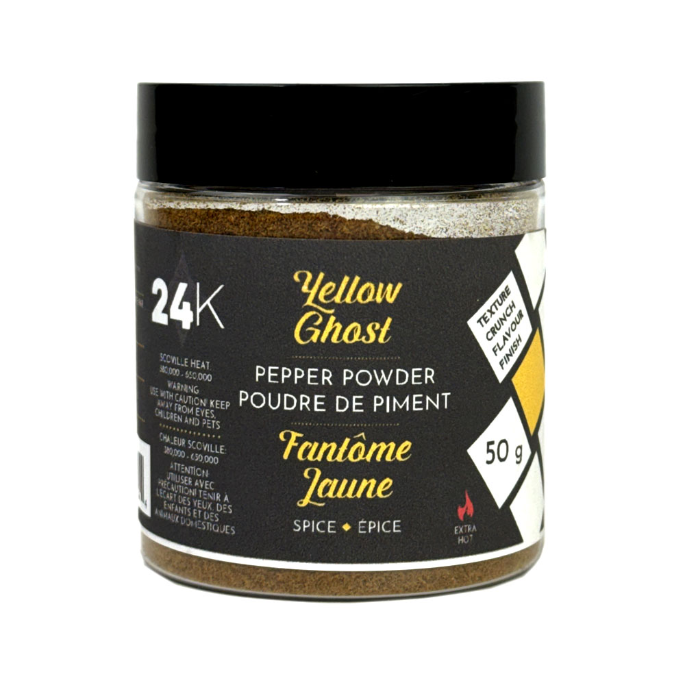 Poudre de piment fantôme jaune- 50 g 24K