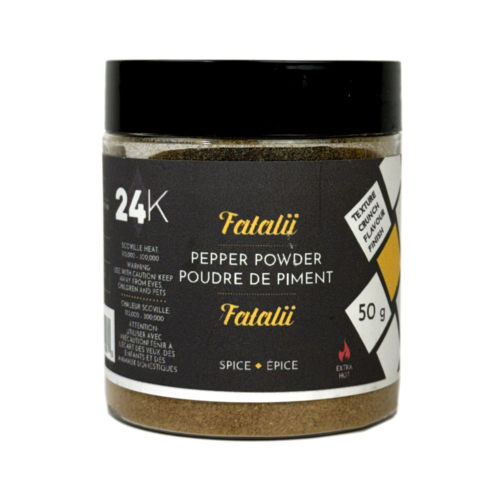 Poudre de piment Fatalii- 50 g 24K