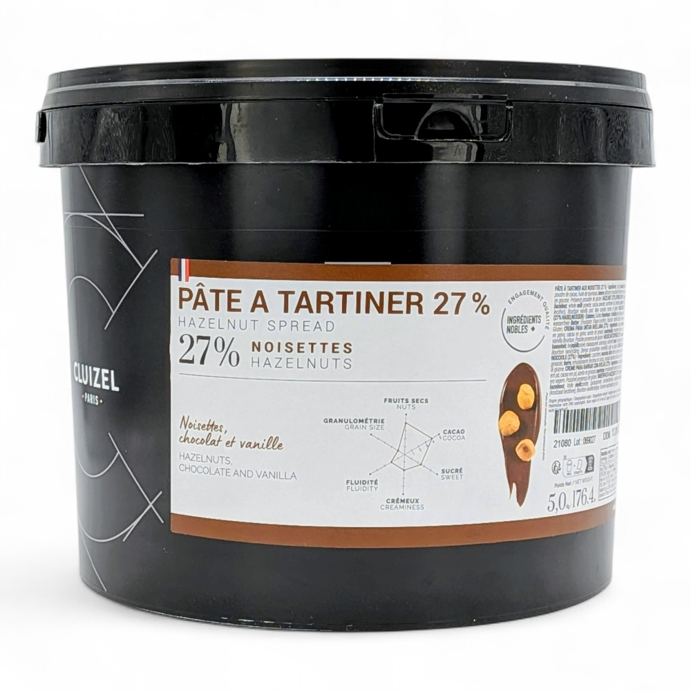 Hazelnut Spread 27% 5 kg Michel Cluizel