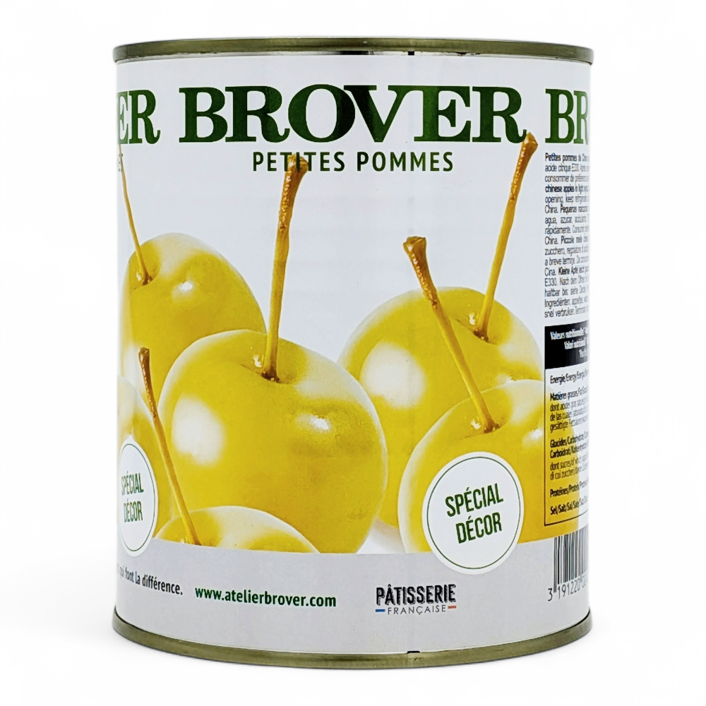 Mini-pommes avec tige 820 g Brover