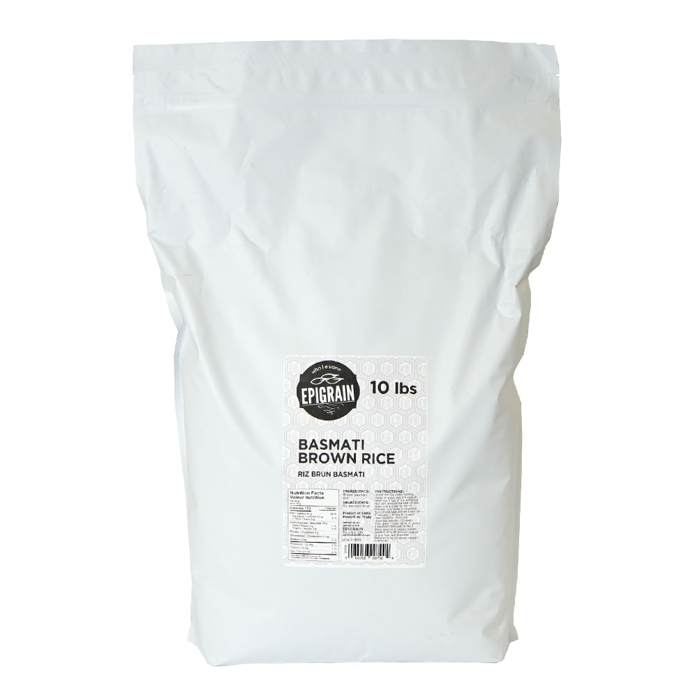 Basmati Brown Rice 10 lbs Epigrain