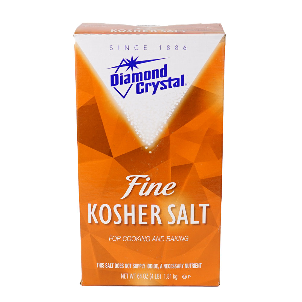 Sel casher (fin) 4 lbs Diamond Crystal