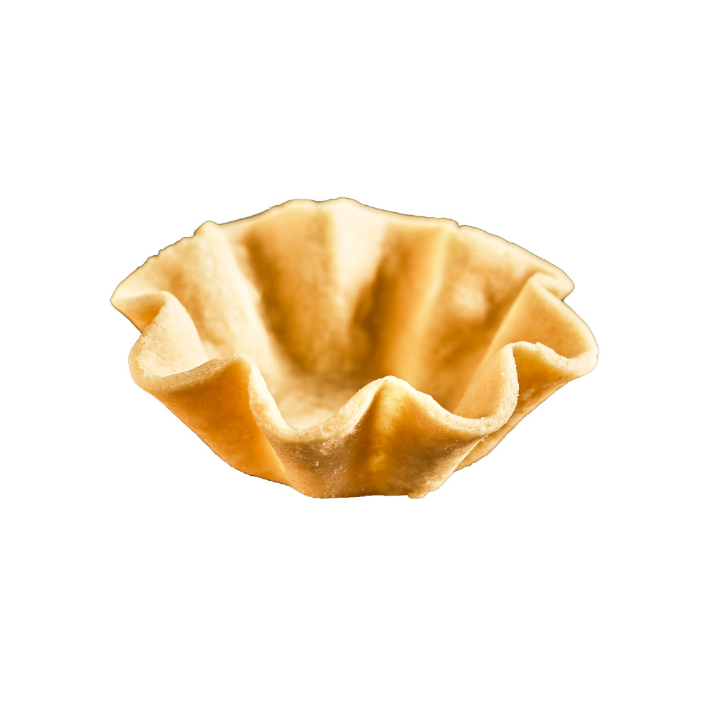 Fond de tarte végétalienne Fleur super fine 4,3 cm 120 pc La Rose Noire