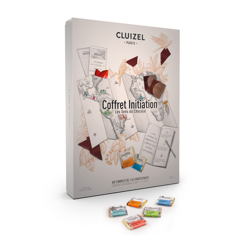 Coffret Initiation Carrés de Chocolat 275 g Michel Cluizel
