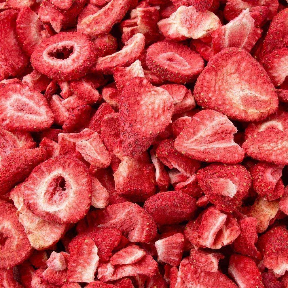 Strawberry Sliced Freeze Dried; 400 g Fruiron