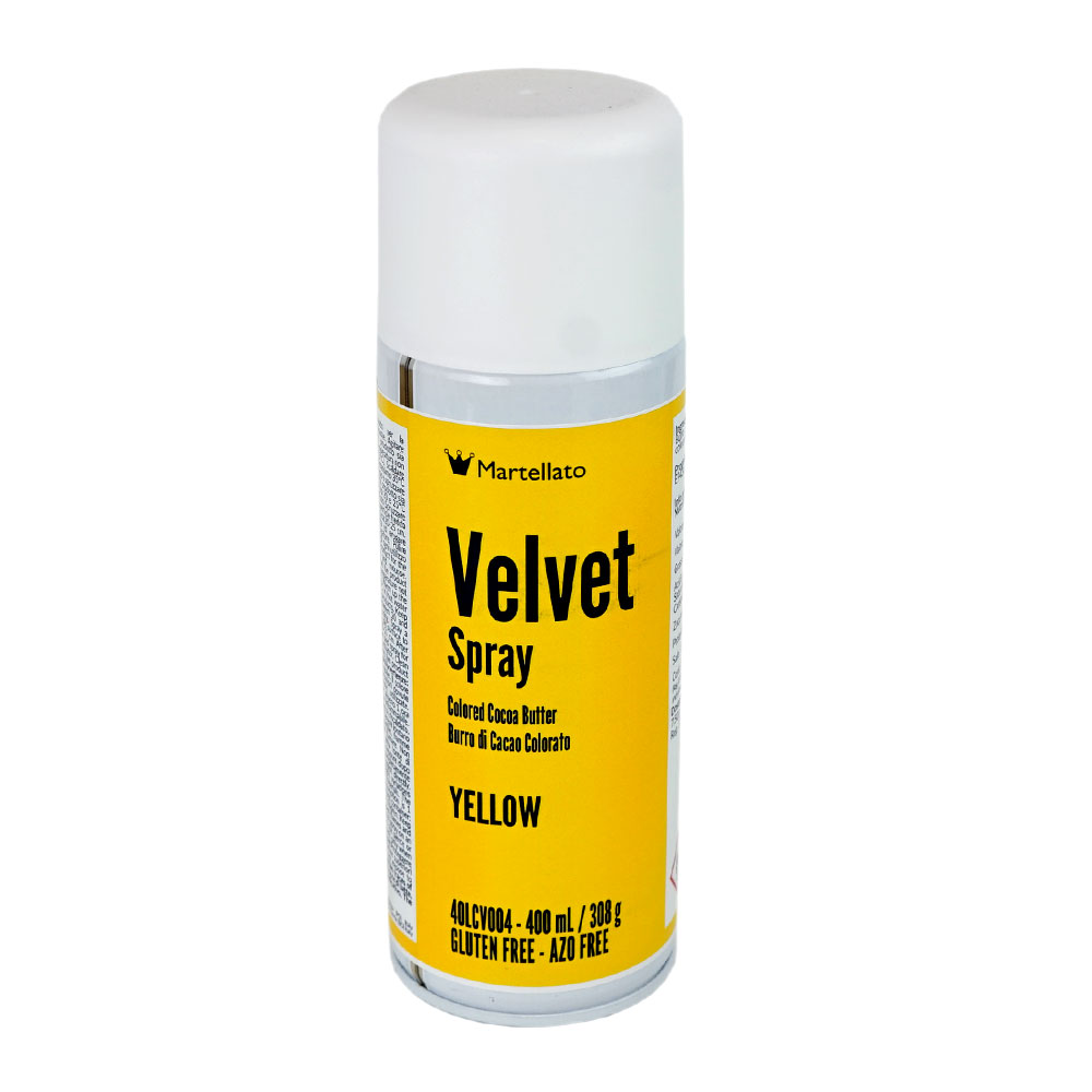 Spray Velvet Yellow 400 ml Martellato