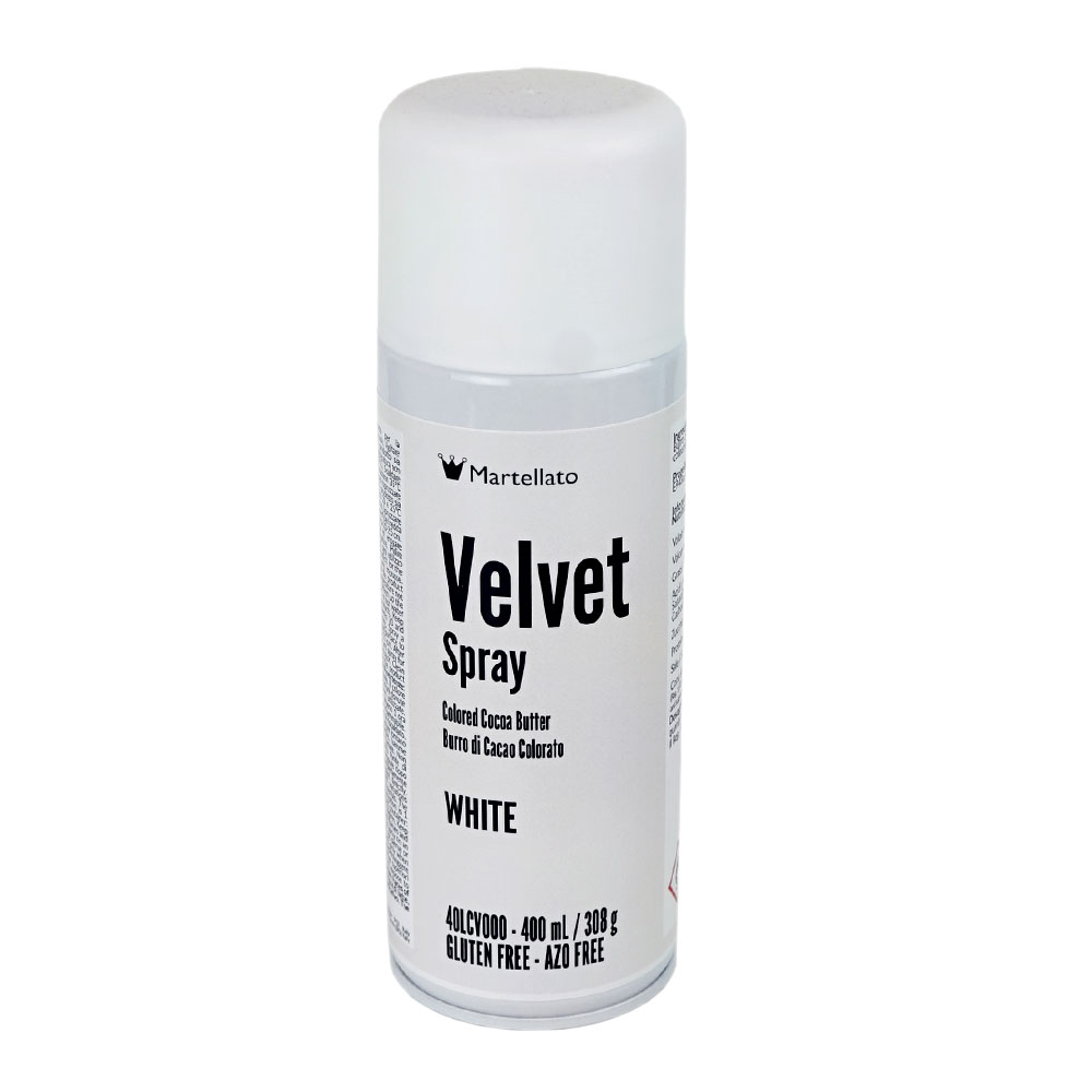 Spray Velvet White 400 ml Martellato